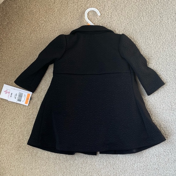 NWT Bonnie Baby Plaid Dress with Coat Size 12 Months - Picture 3 of 7